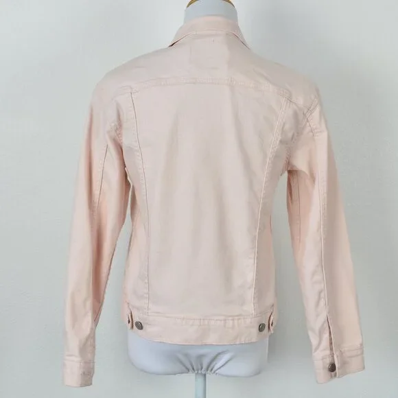 Levi's Denim Trucker Jean Jacket Pink - XS - Picture 5 of 8